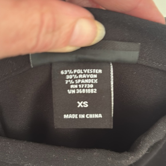 NWT Victoria Beckham for Target Black Pocket Mini Skirt Size XS - Picture 7 of 9